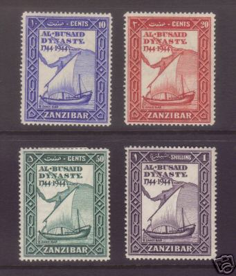 Zanzibar-1944-Al-Busaid-Bicentenary