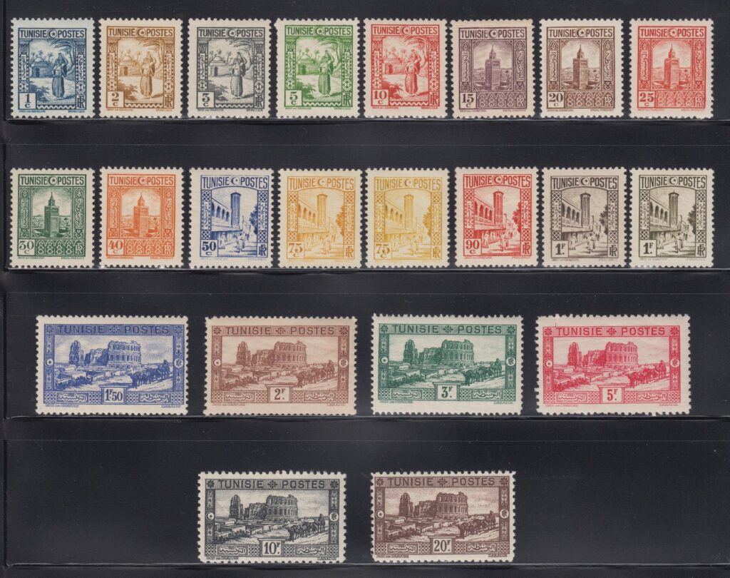 Tunisia’s 1931 Definitive Issue: A Celebration of Culture and Heritage
