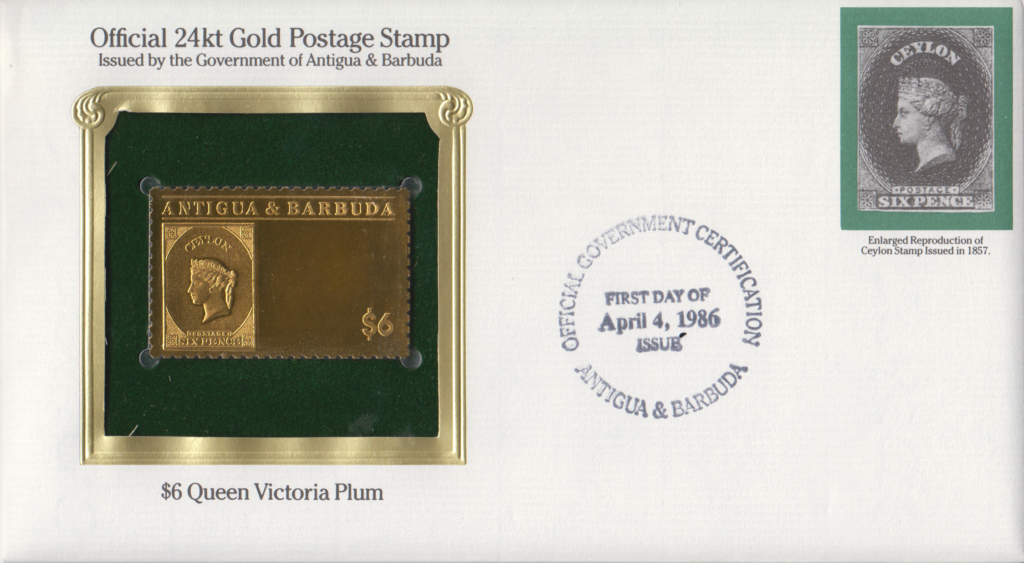 The Queen Victoria Plum: A Rare Classic from Ceylon’s Philatelic Past