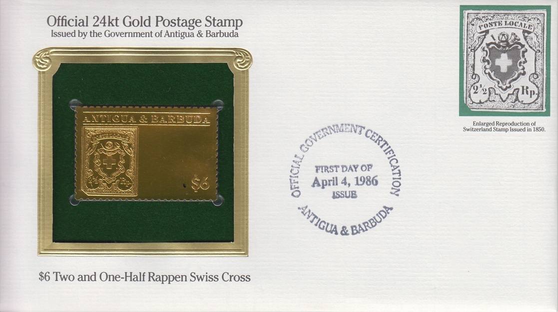 The Two and One-Half Rappen Swiss Cross Stamp Explained