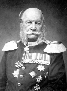 a man in military uniform with a mustache