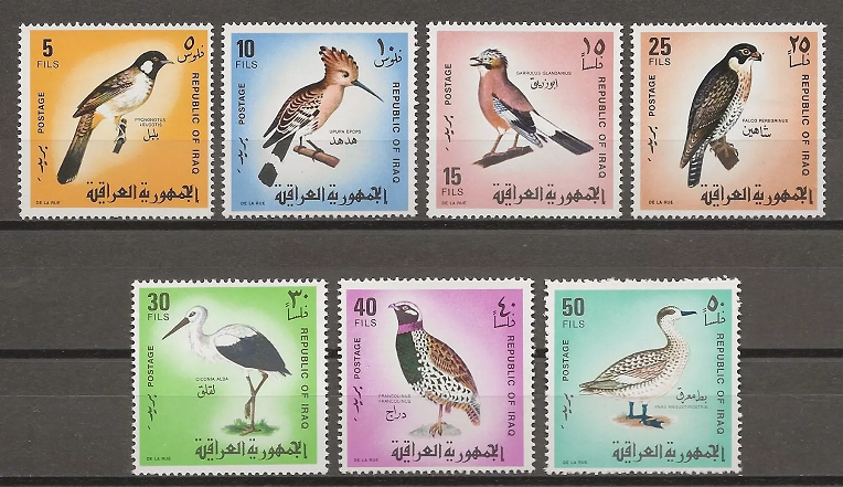 The 1968 Iraqi Birds Stamp Issue – A Collector’s Guide