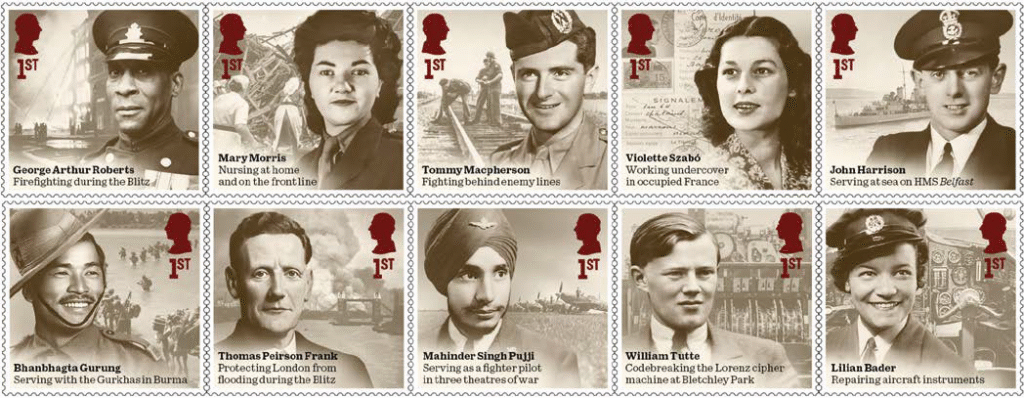 Valour and Victory: Royal Mail’s Tribute to WWII Heroes